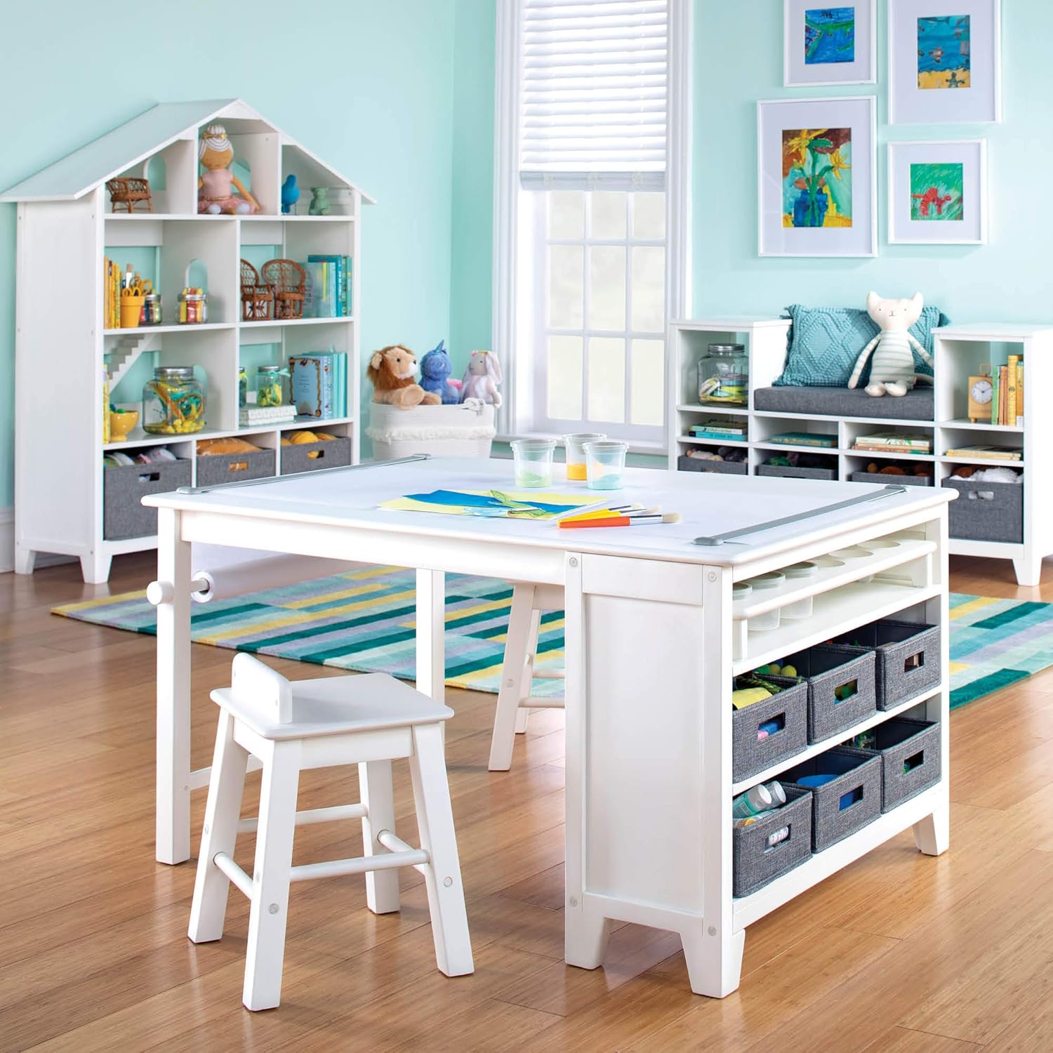 School Of Art X Craft - Conjunto de Mesa e Cadeira para