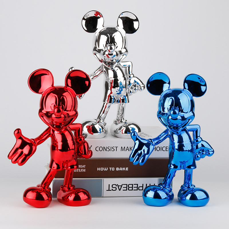 Art Craft Disney - Disney Galvanoplastia Mickey Mão Decora Boneca,