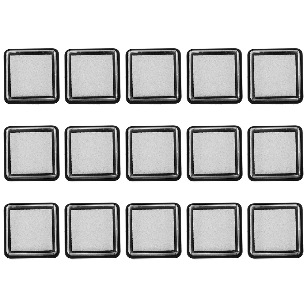 Stamping Ink Pad - 15 Almofadas de Tinta em Branco