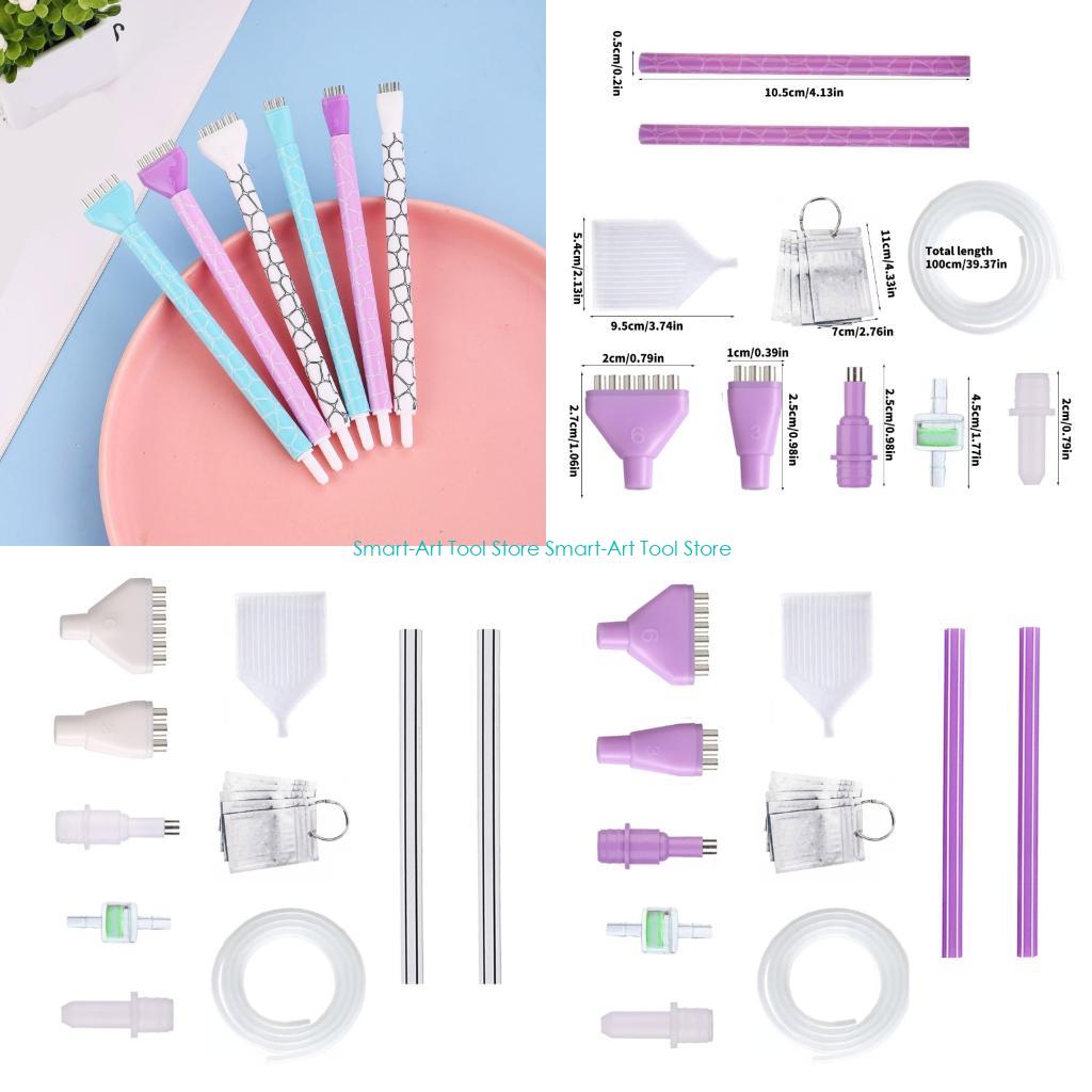 Art Craft Com - E1PB Conjunto canetas vácuo com cabeça