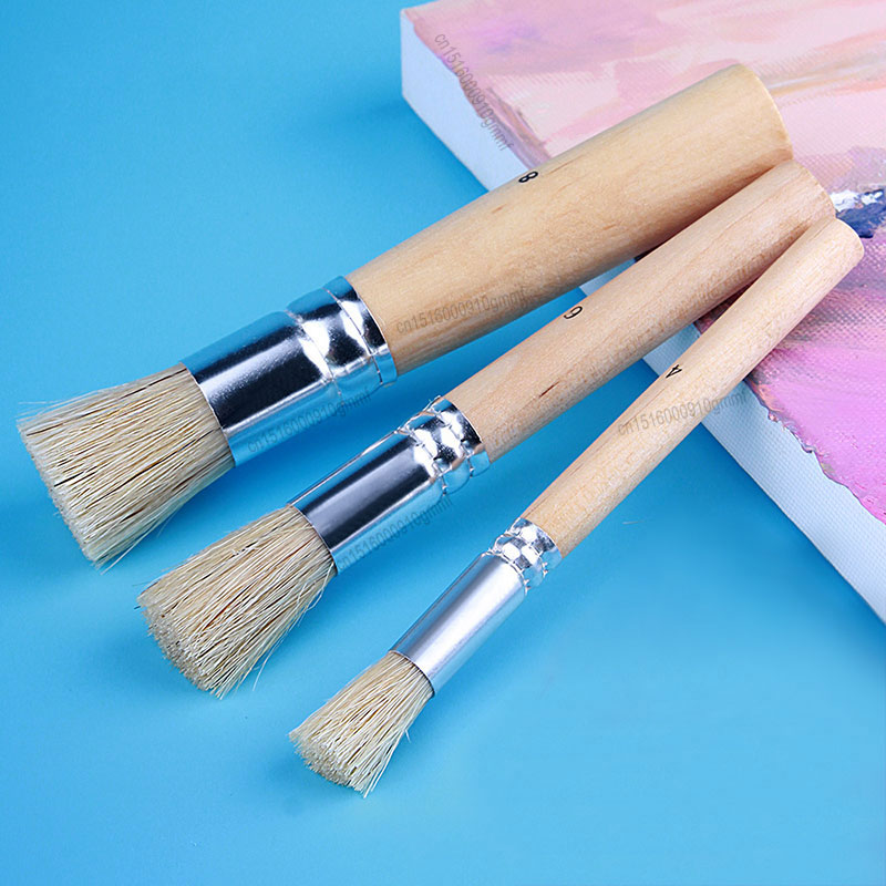 Art Craft Com - Conjunto de 3/6 unidades de pincéis