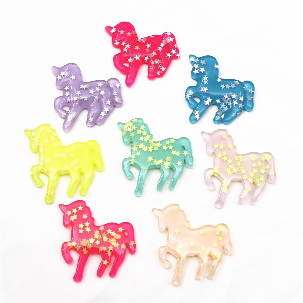 Art Craft Unicorn - 10 peças cores sortidas de unicórnio