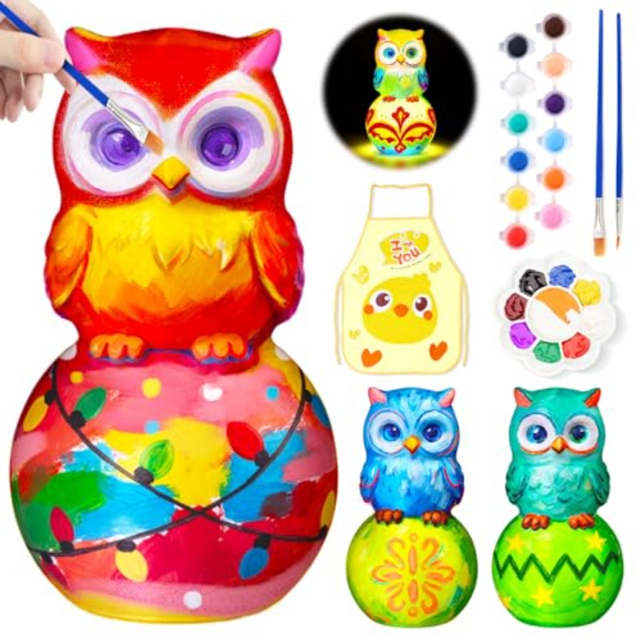 Art Craft Kit - Kit de Pintura para Lâmpadas, Artes