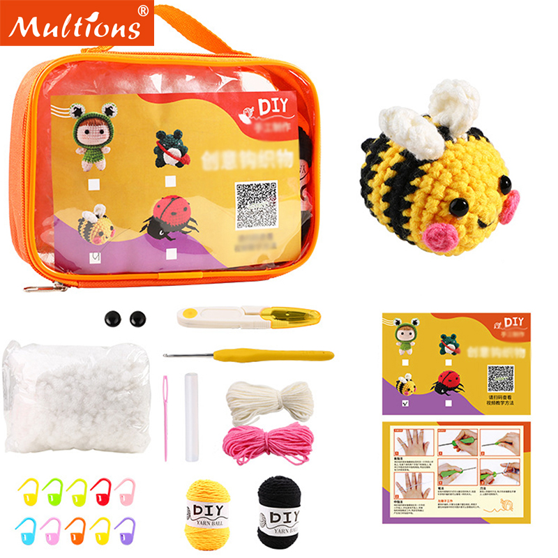 Art Craft Com - Iniciante Crochet Kit para Iniciantes, Tricô