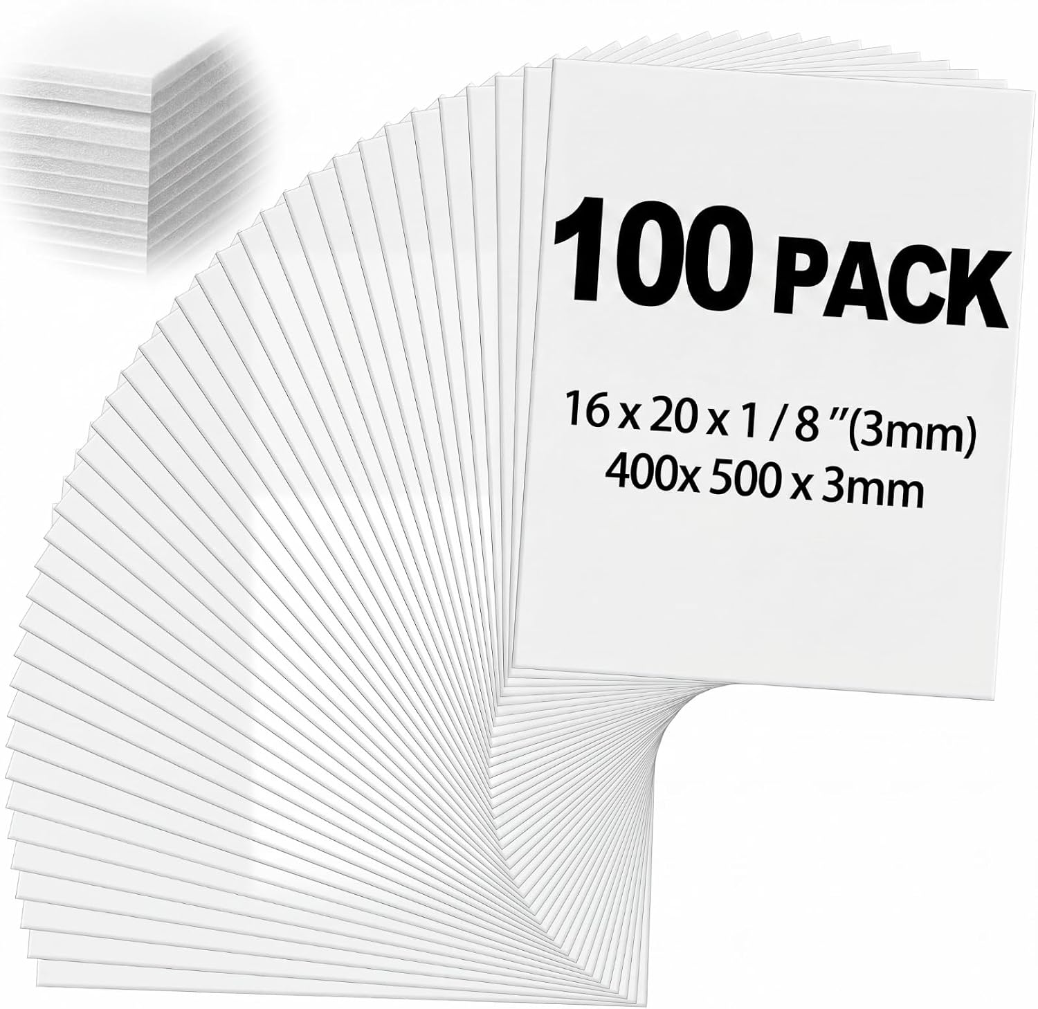 School Of Art X Craft - Pacote com 100 placas de espuma
