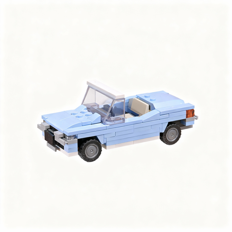 Art Craft Christmas Ideas - 131 peças MOC Carro Elegante Modelo