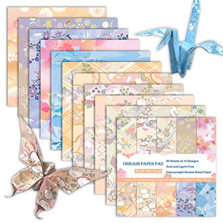 Art Craft Easy - Papel de Origami 6x6 Dupla Face