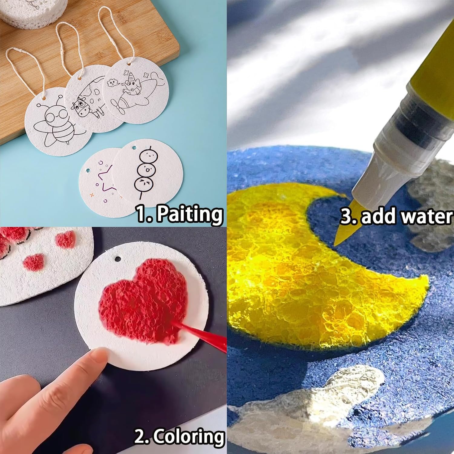 3d inchado espuma textura pint - Art Craft Kids avaliação e preço