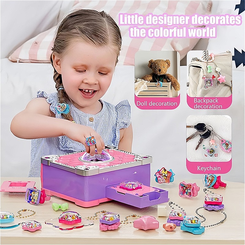 Kit de fabricante de adesivos  - Art Craft Kits For Kids avaliação e preço