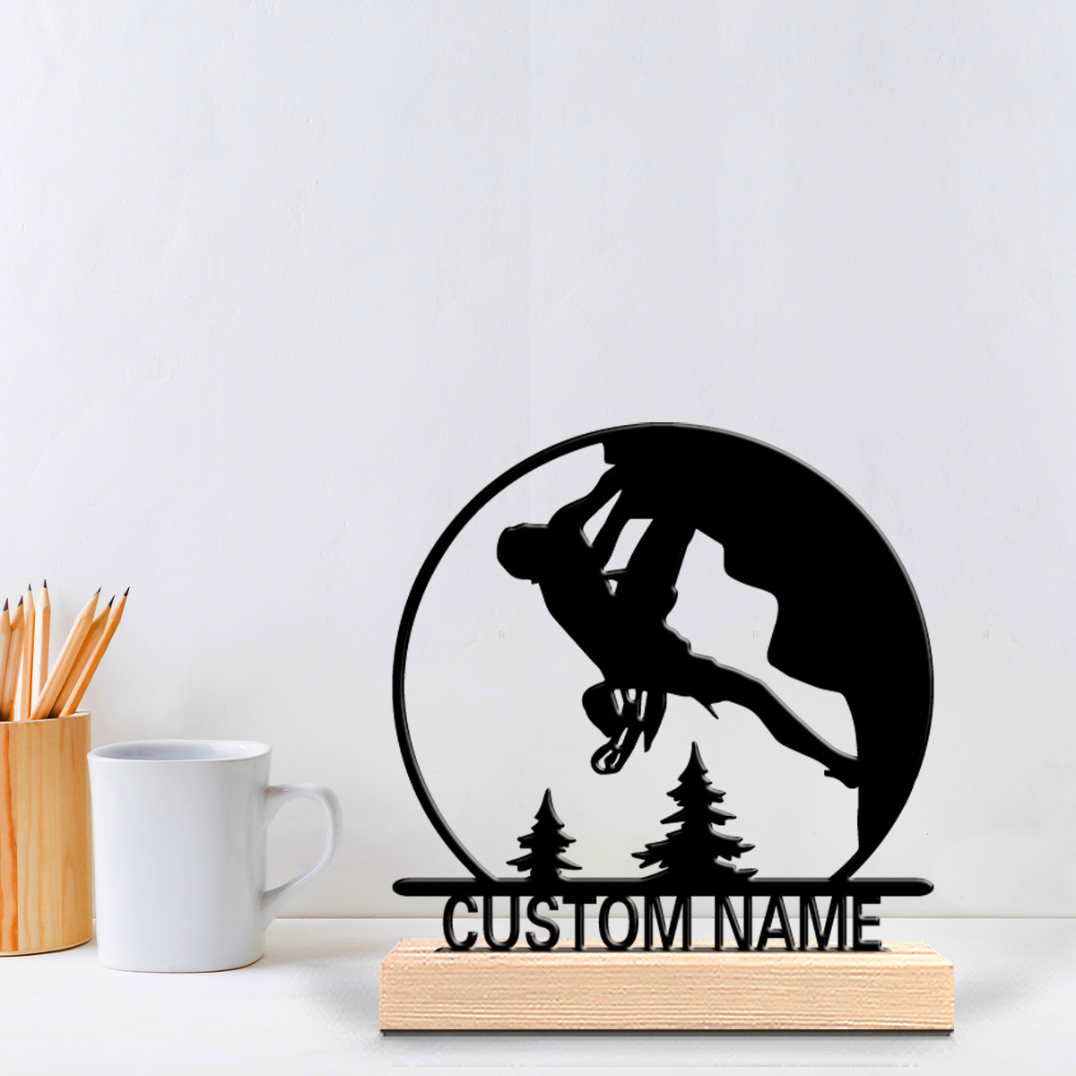 1 peça Escultura de Metal Pers - Art Craft Names avaliação e preço