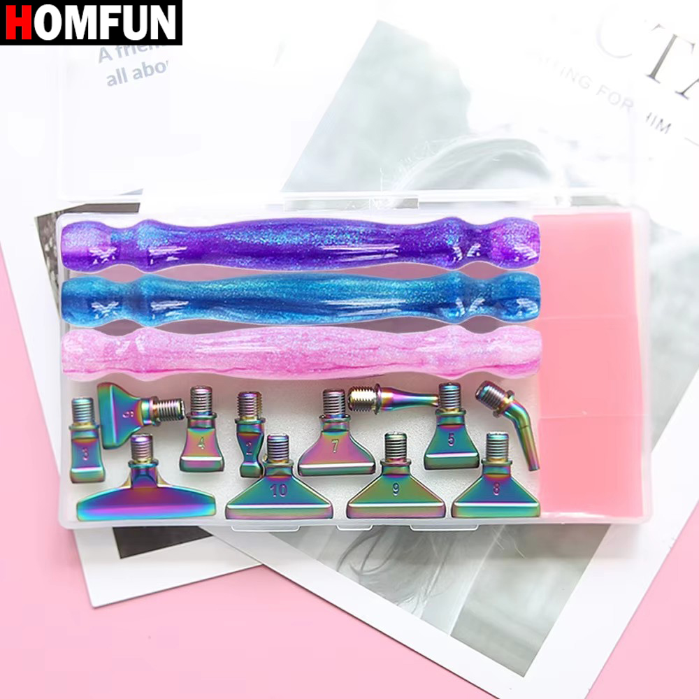HOMFUN-Pintura Diamante Pen Se - Art Craft Com avaliação e preço