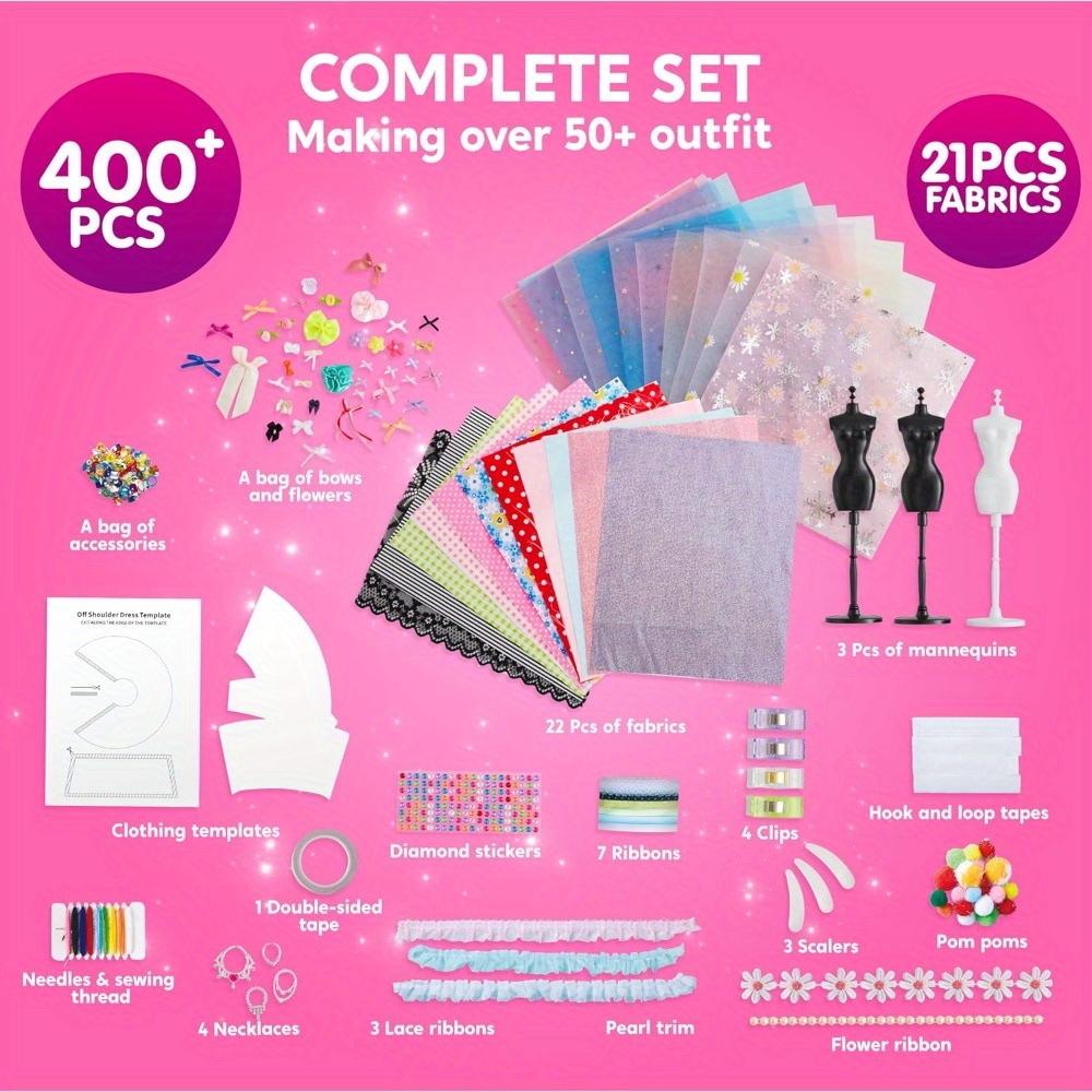 Joyfy 400 + peças de artesanat - Art Craft Kits For Kids avaliação e preço