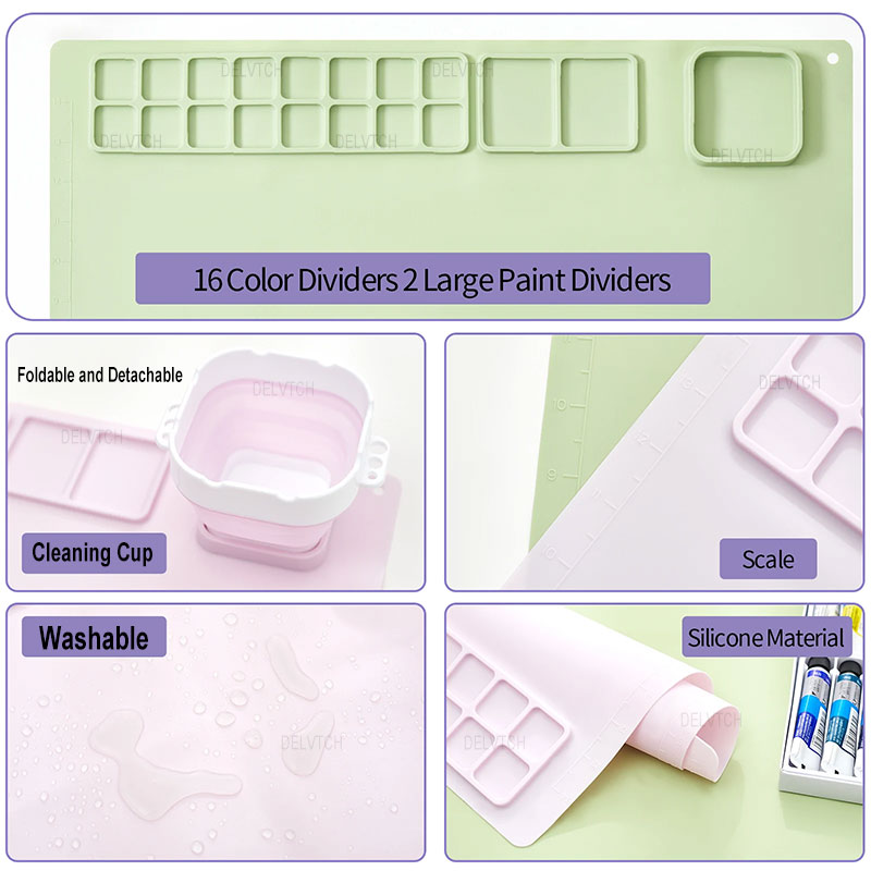 Tapete de silicone lavável com - Art Craft Com avaliação e preço