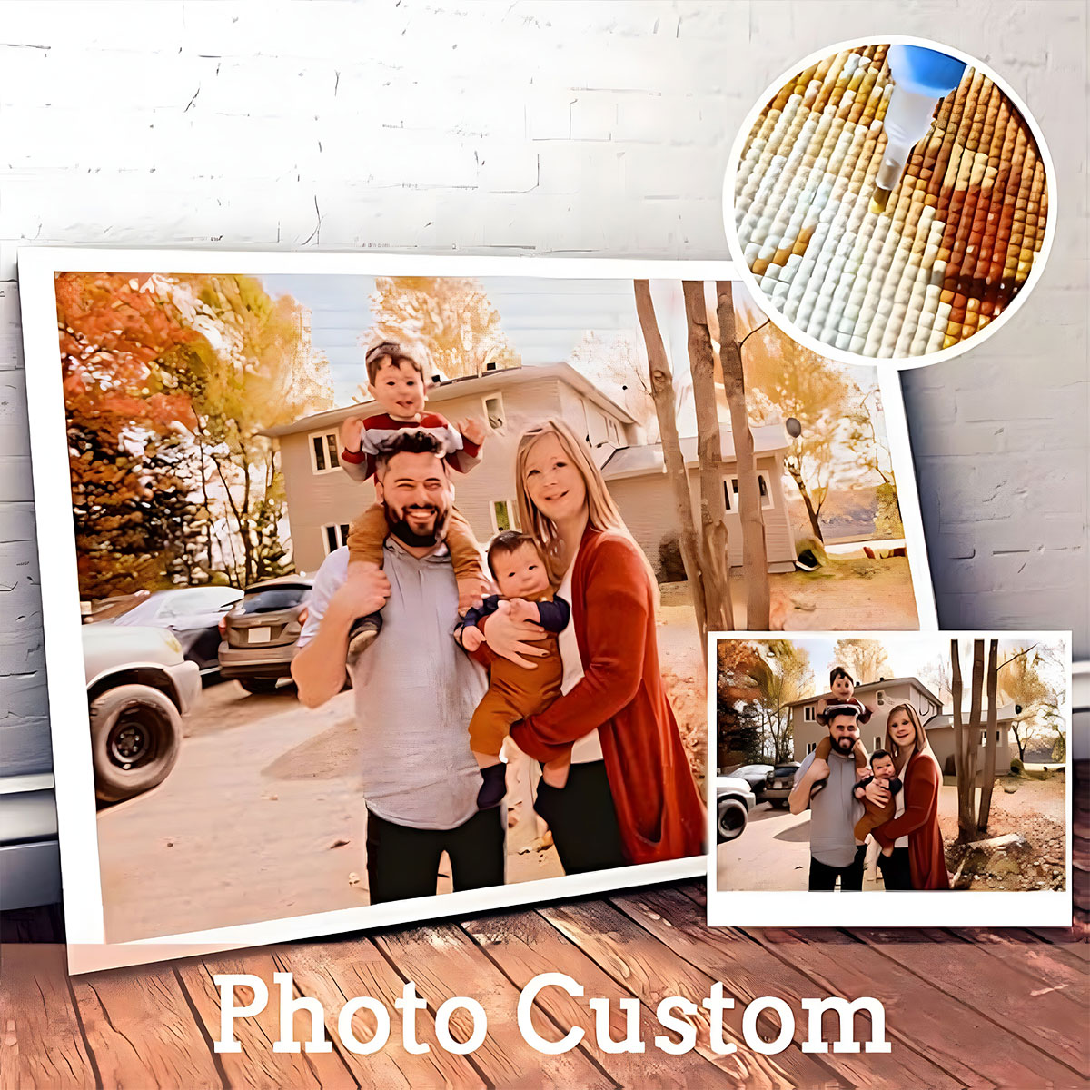 Pintura Diamante Personalizada - Art And Craft Photos avaliação e preço