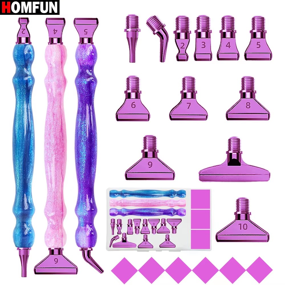 HOMFUN-Pintura Diamante Pen Se - Art Craft Com avaliação e preço