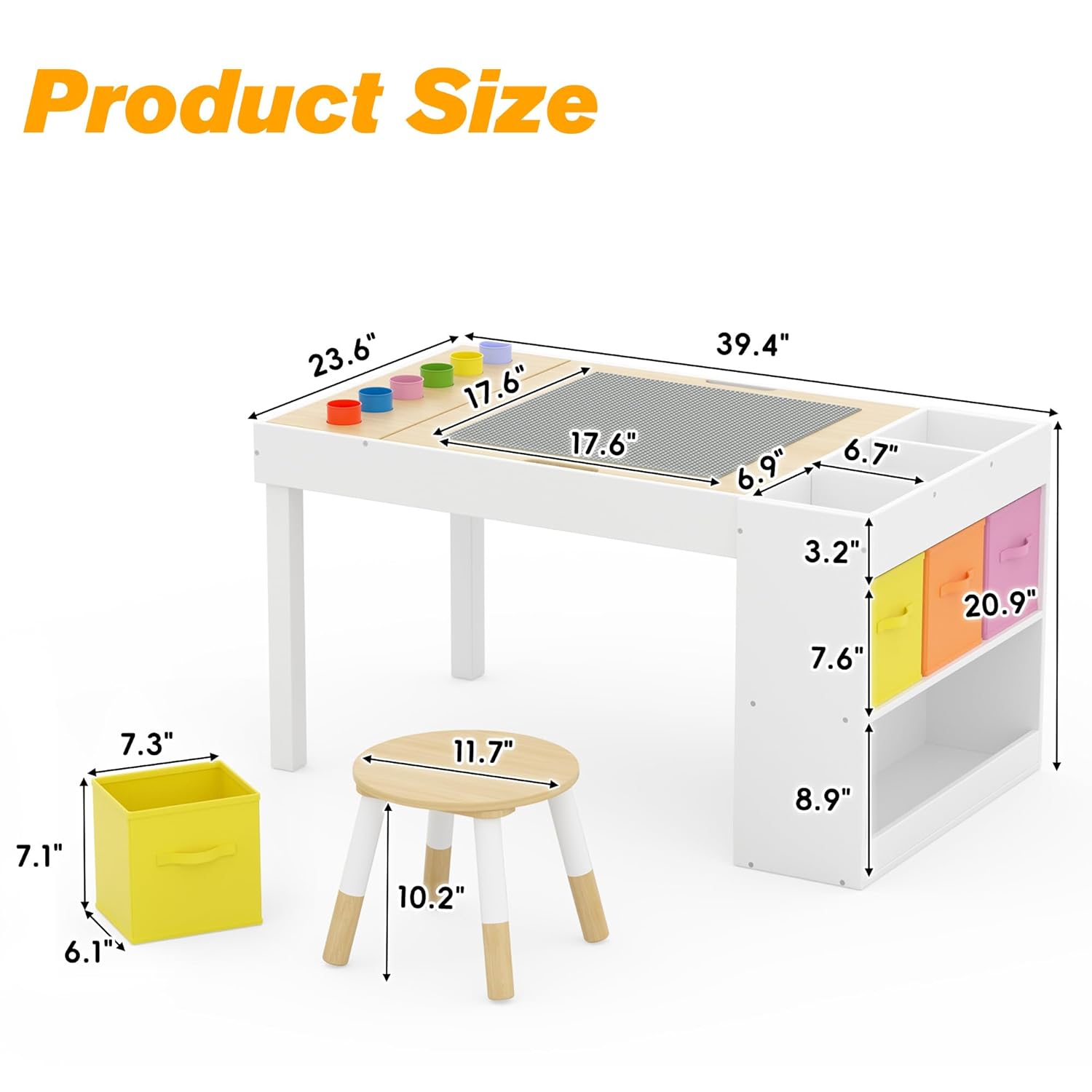 Conjunto de Mesa de Arte Infan - School Of Art X Craft avaliação e preço