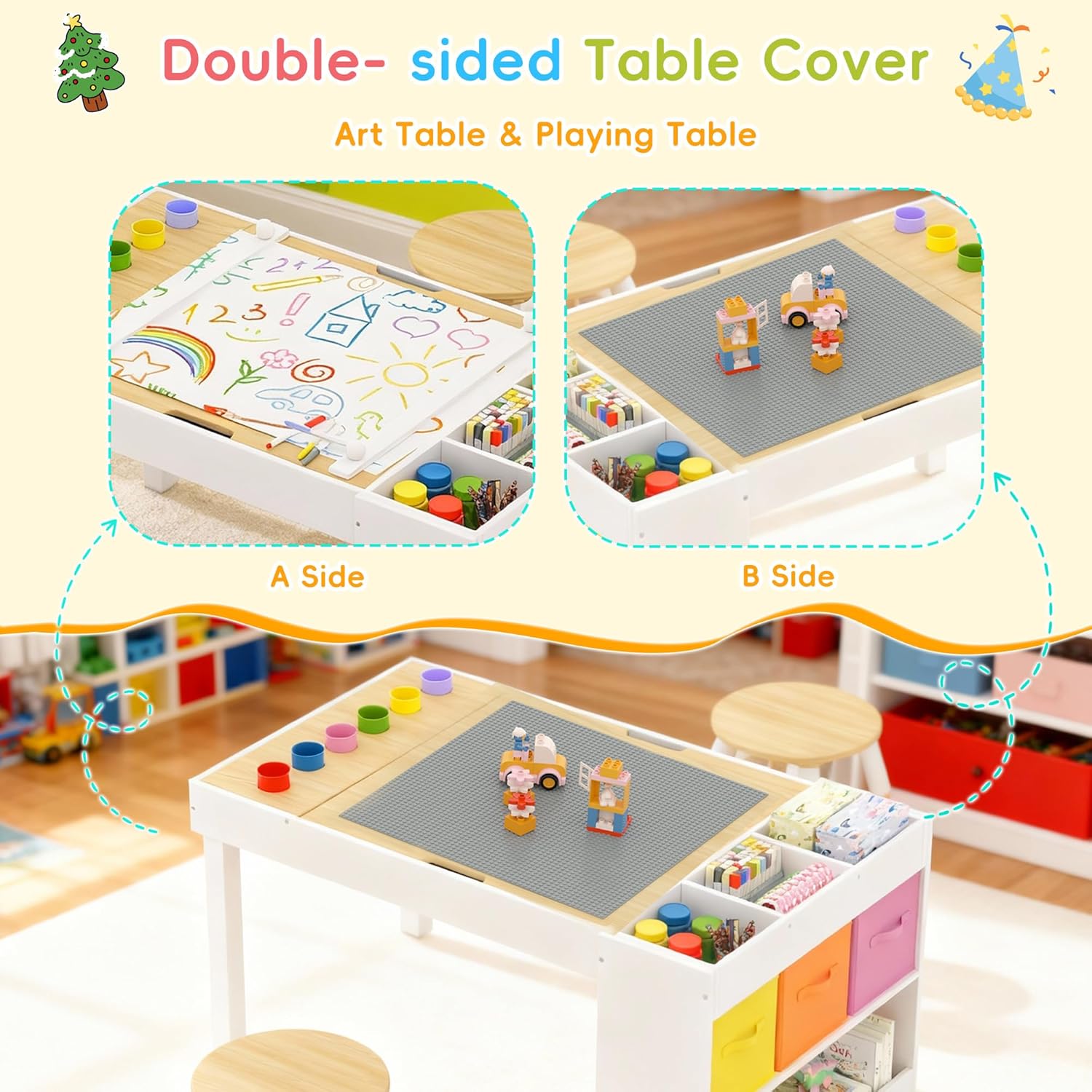 Conjunto de Mesa de Arte Infan - School Of Art X Craft avaliação e preço