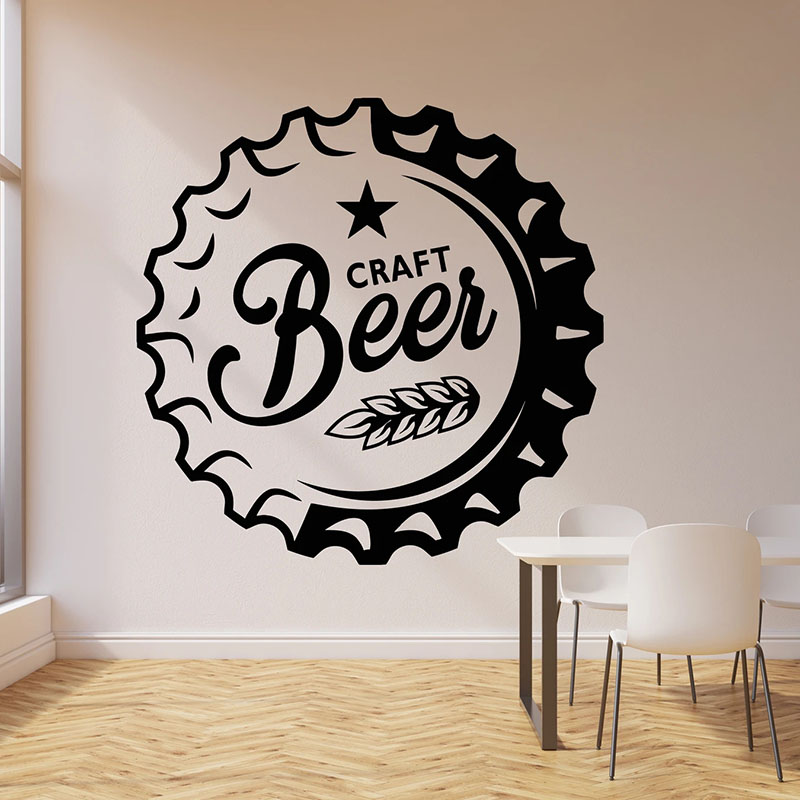 Decalque de parede com álcool  - Art Craft Logo avaliação e preço