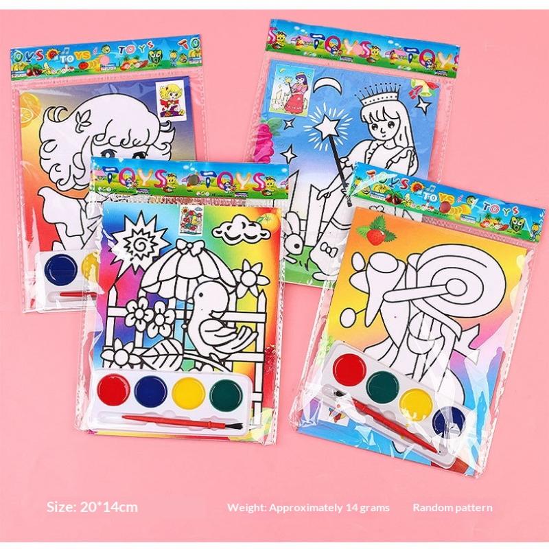 〔NN71〕Kit de Pintura em Aquare - Art Craft Kits For Kids avaliação e preço