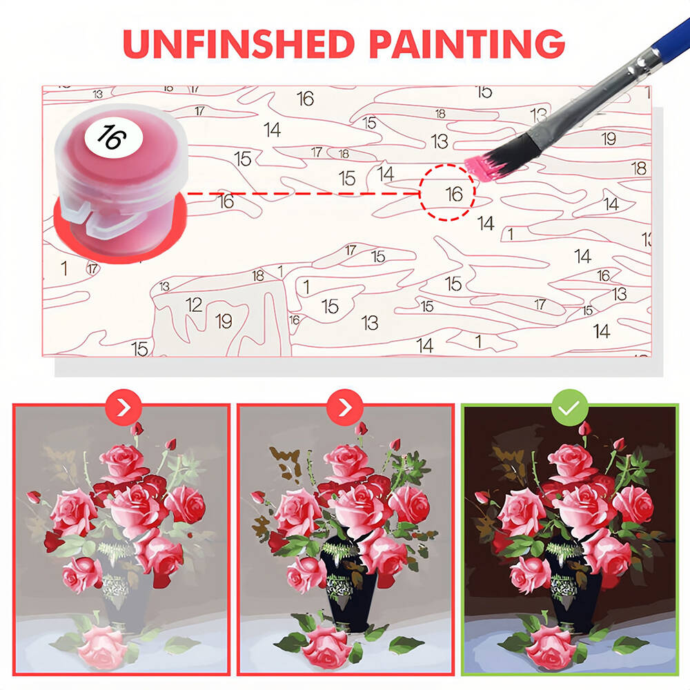 Disney colorir por números tin - Art Craft Number avaliação e preço