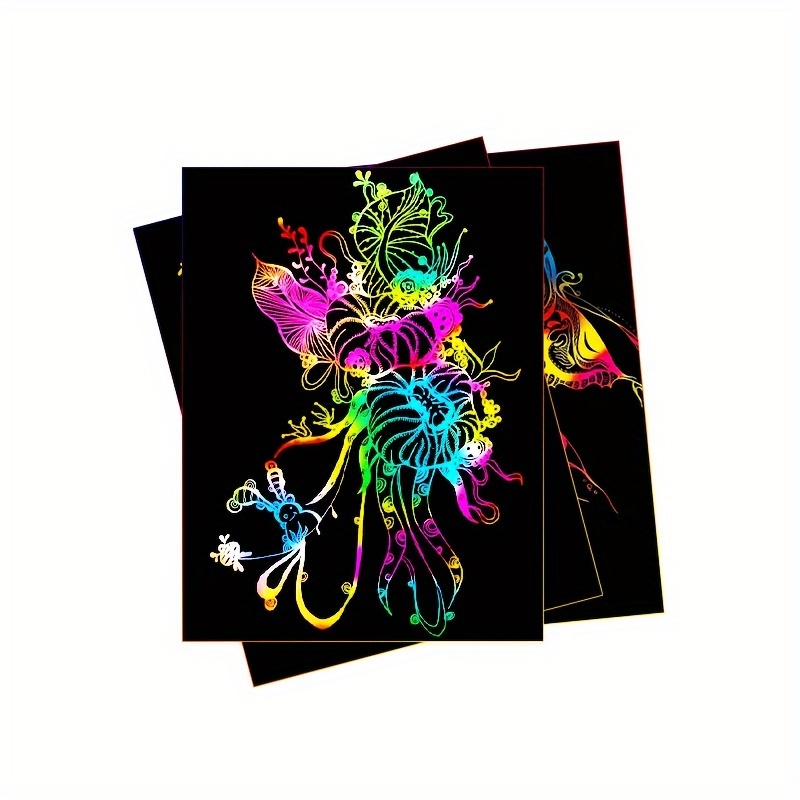 50 folhas de papel mágico para - Art Craft Kits For Kids avaliação e preço