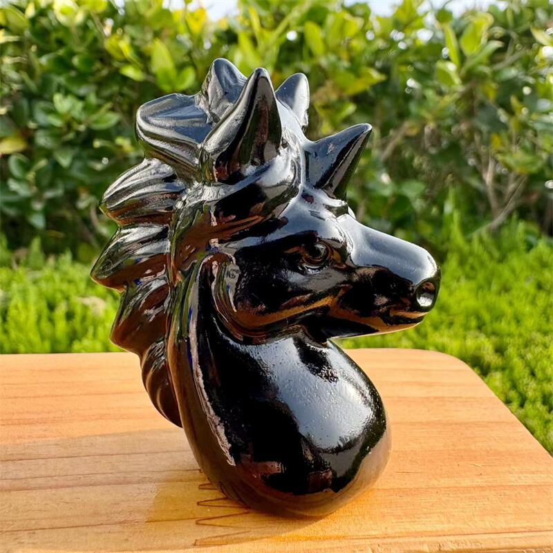 6cm cristal natural quartzo un - Art Craft Unicorn avaliação e preço