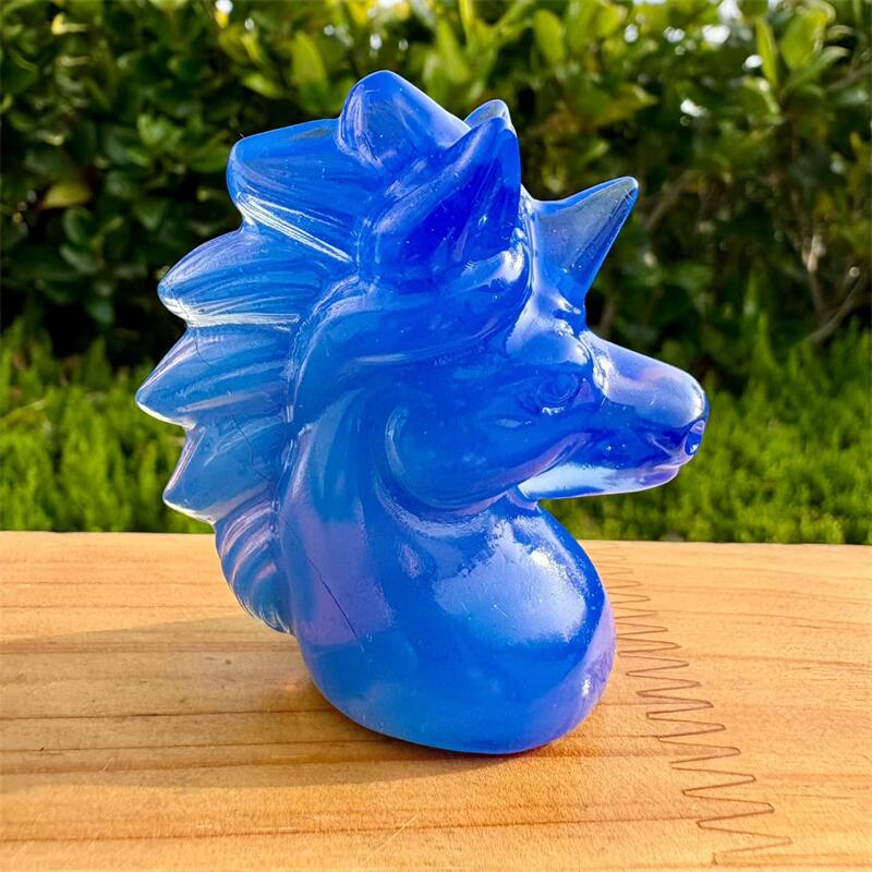 6cm cristal natural quartzo un - Art Craft Unicorn avaliação e preço