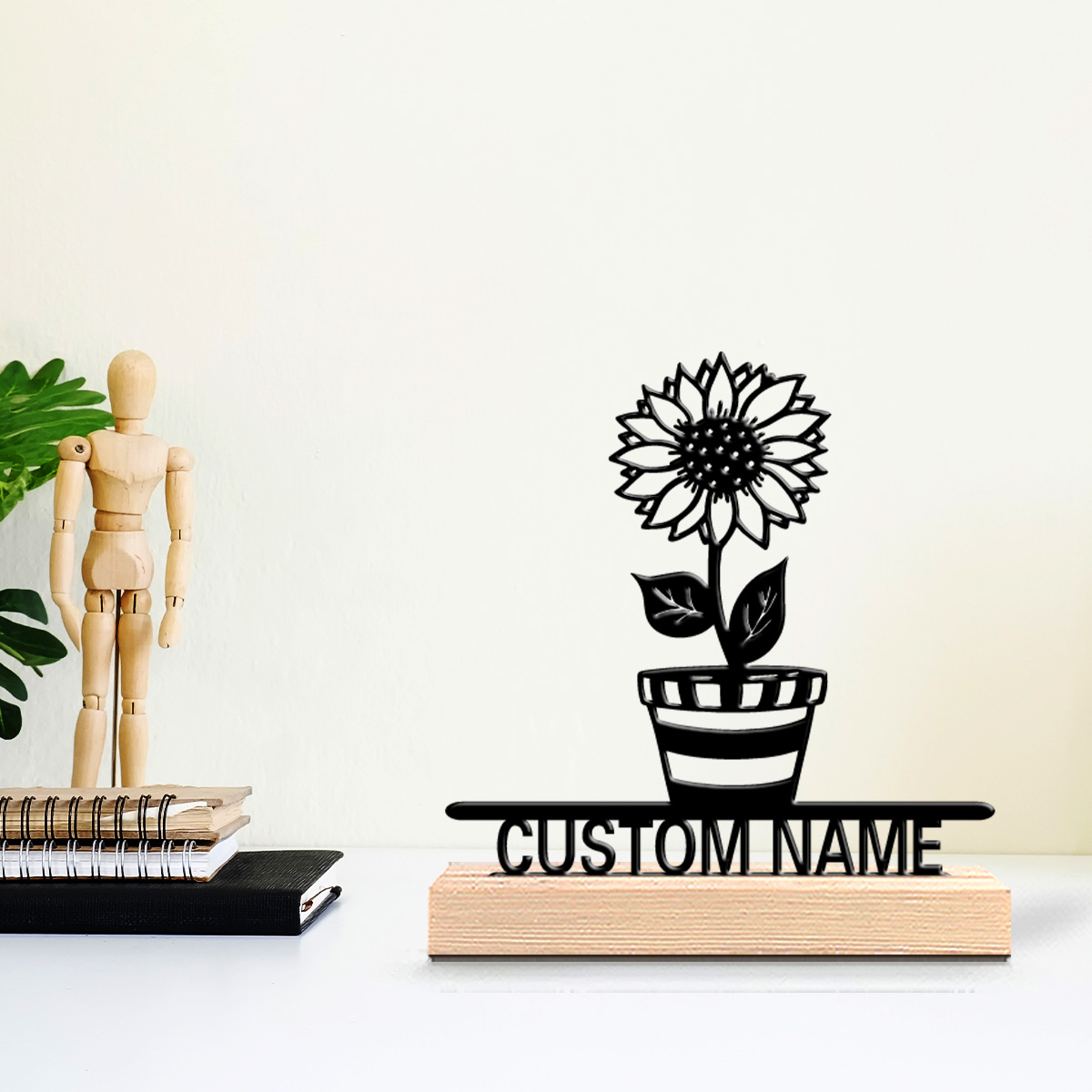 1 peça de estatueta de metal p - Art Craft Names avaliação e preço