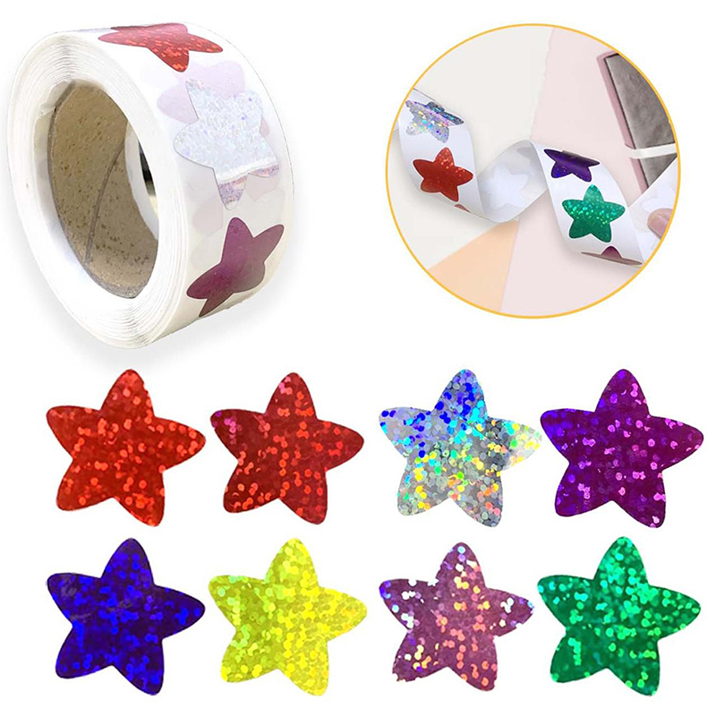 Adesivos de estrela coloridos  - School Of Art X Craft avaliação e preço
