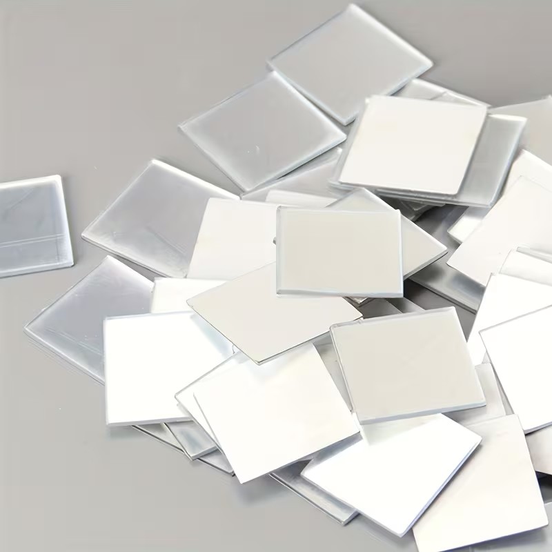 10*10mm 100 peças de vidro aut - Art Craft Mirror avaliação e preço