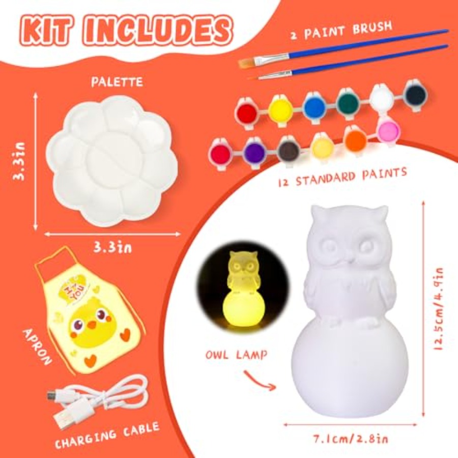 Kit de Pintura para Lâmpadas,  - Art Craft Kit avaliação e preço