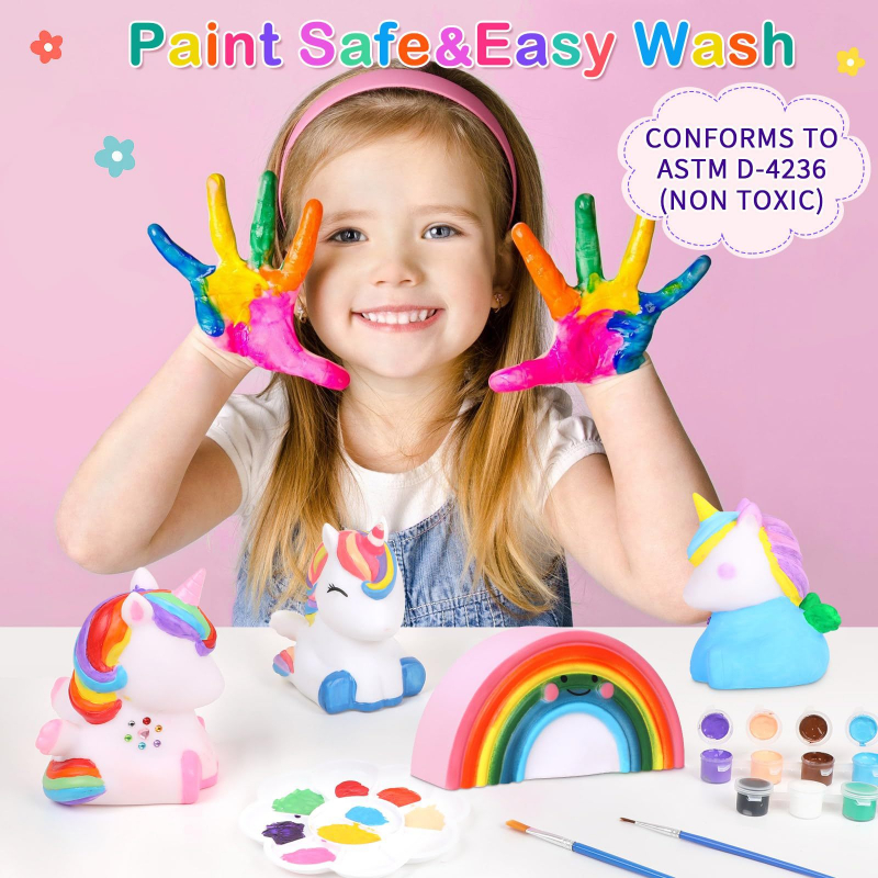 Pinte seus próprios unicórnios - Art Craft Unicorn avaliação e preço