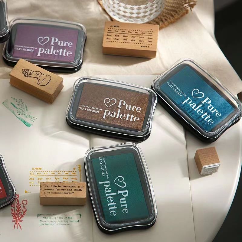 1PC Almofada de Tinta Vintage  - Stamping Ink Pad avaliação e preço