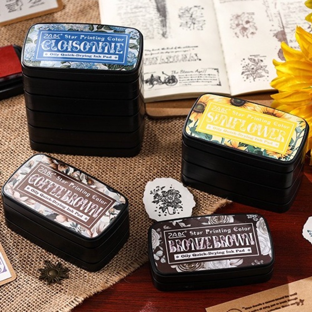 Colorido multicolorido almofad - Stamping Ink Pad avaliação e preço