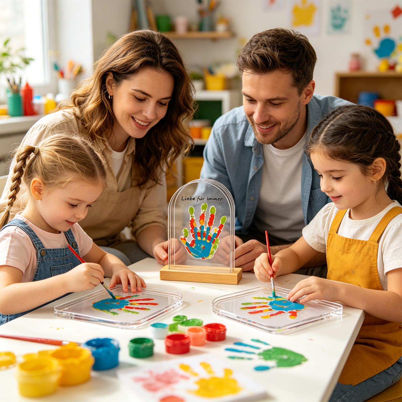 Kit de Impressão de Mãos da Fa - Art Craft Kits For Kids avaliação e preço