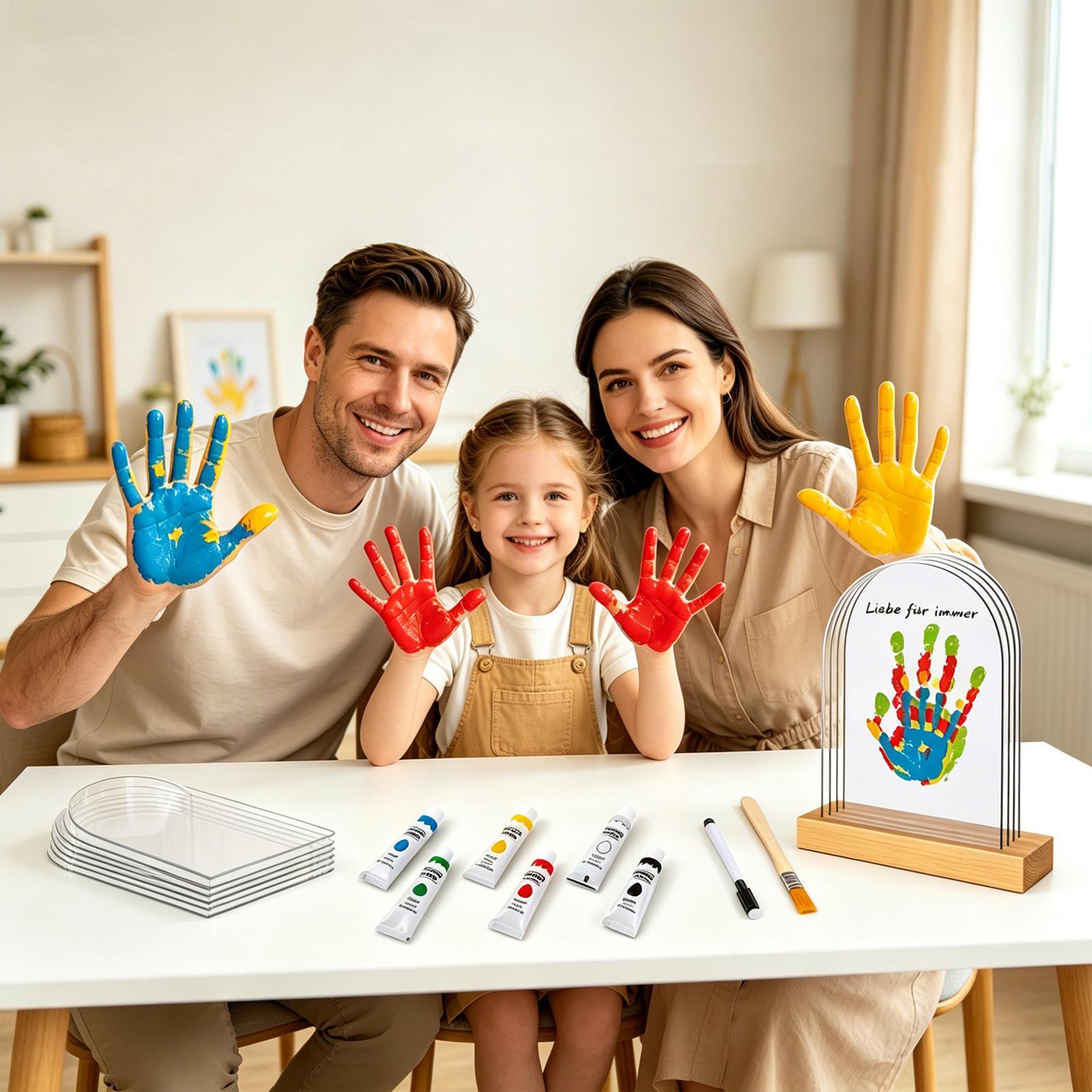 Kit de Impressão de Mãos da Fa - Art Craft Kits For Kids avaliação e preço