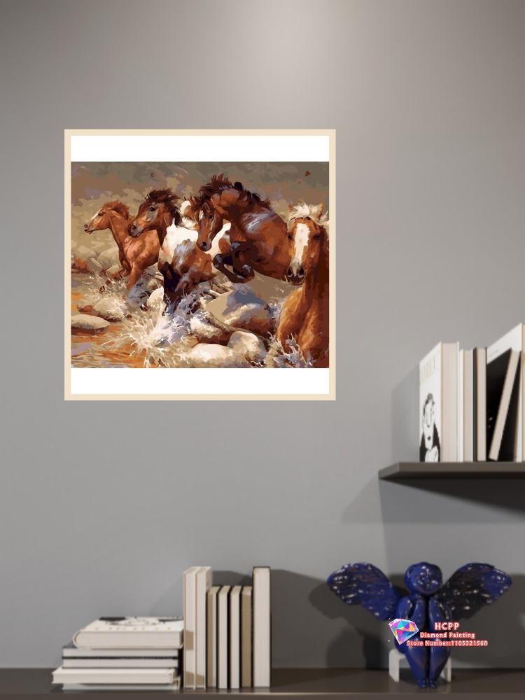 Kit de Pintura Diamante Cavalo - Art Craft Horse avaliação e preço
