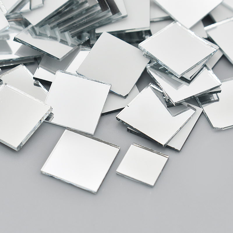Novo bom 500 pçs 10x1 0mm/15x1 - Art Craft Mirror avaliação e preço