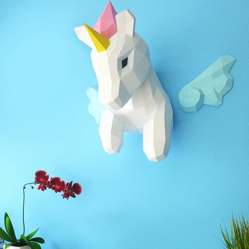 Arco-íris unicórnio animal dec - Art Craft Unicorn avaliação e preço