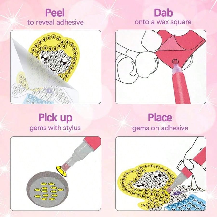 5 pçs 5d pintura diamante por  - Art Craft Unicorn avaliação e preço