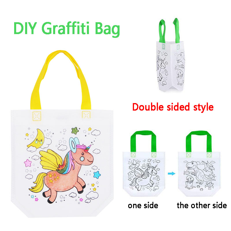 Dupla face graffiti saco tecid - Art Craft Kids avaliação e preço