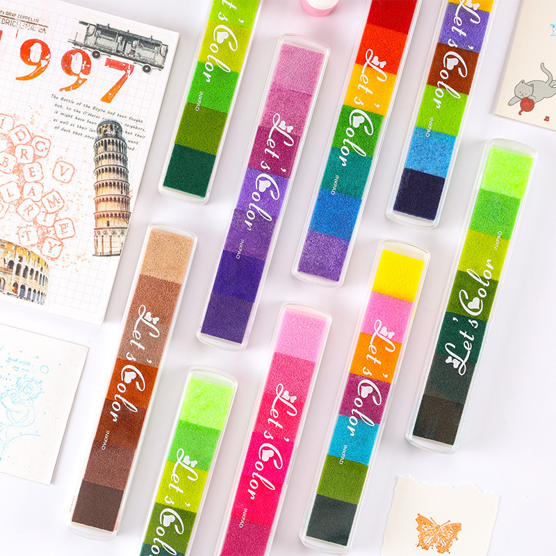 Almofada de Tinta Colorida Fof - Stamping Ink Pad avaliação e preço