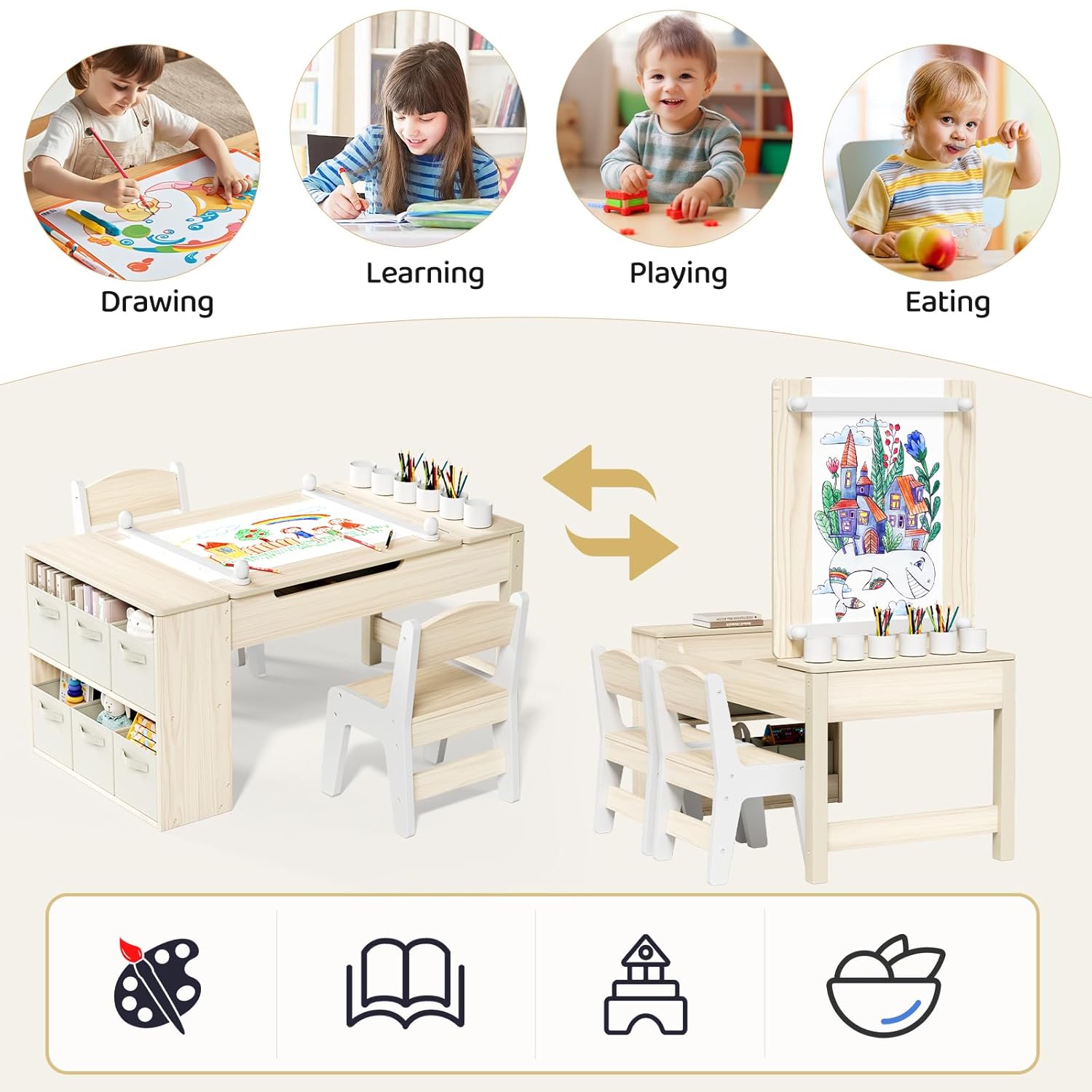 Conjunto de Mesa e Cadeiras de - School Of Art X Craft avaliação e preço
