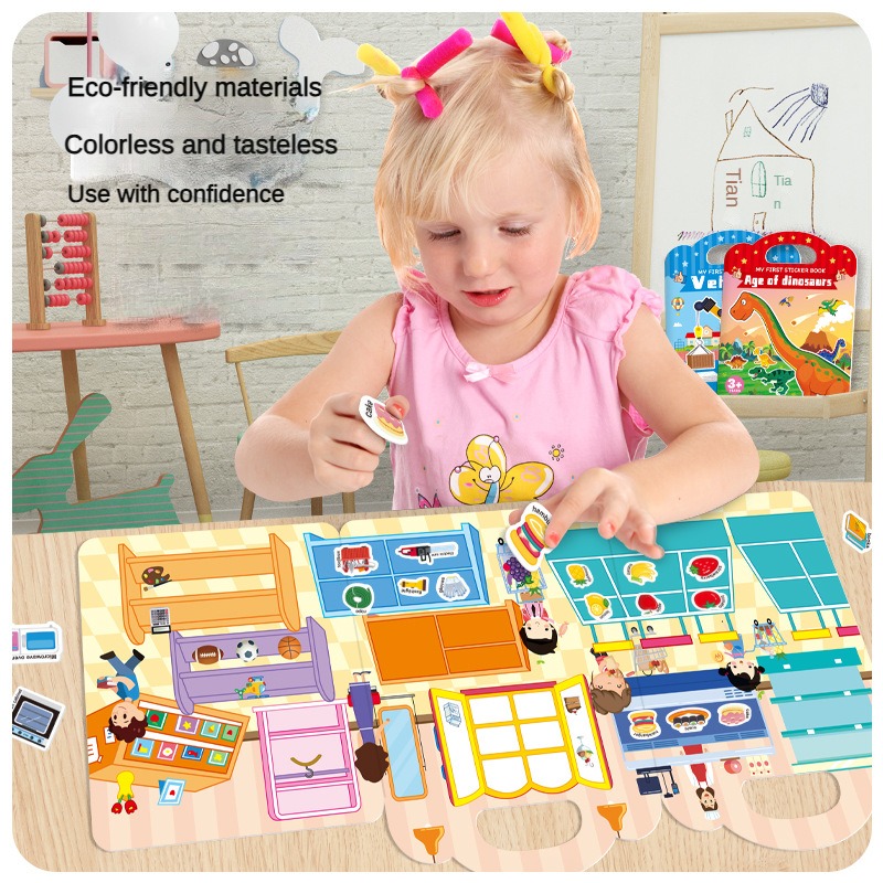 Livro de adesivos de geléia in - Art Craft Kids avaliação e preço