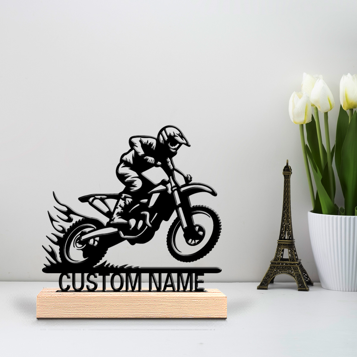 1 peça Estátua de Metal Person - Art Craft Names avaliação e preço