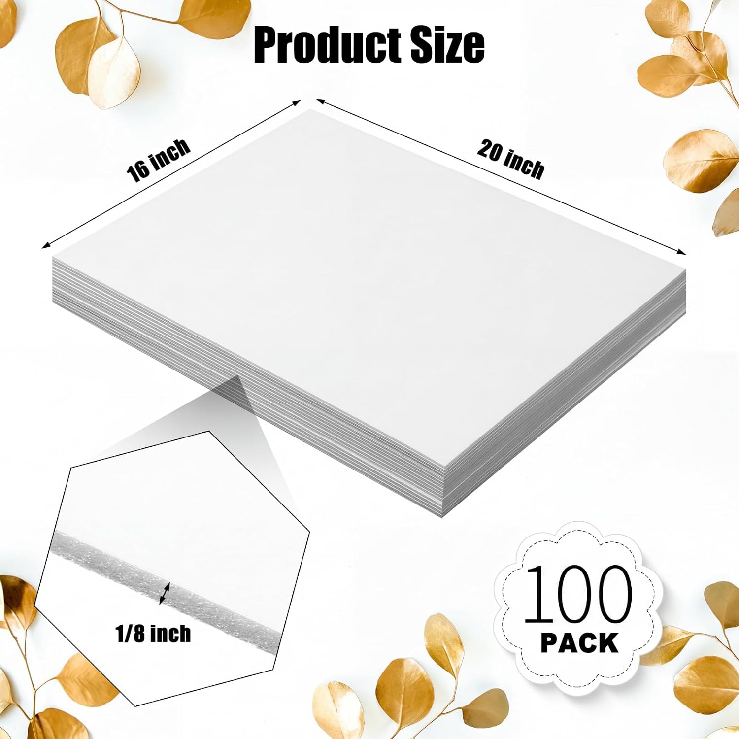 Pacote com 100 placas de espum - School Of Art X Craft avaliação e preço