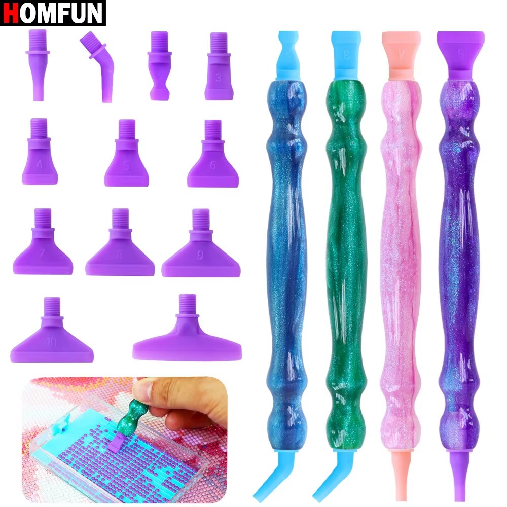 HOMFUN-Pintura Diamante Pen Se - Art Craft Com avaliação e preço