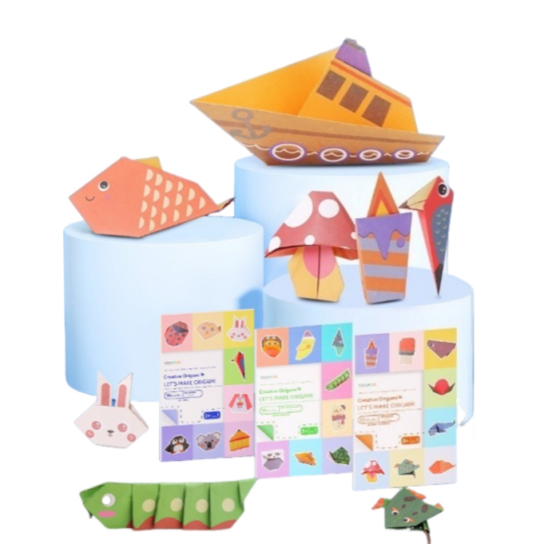 Novo Kit de Origami com 30 Fol - Art Craft Kids avaliação e preço