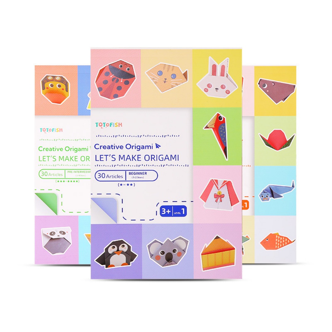 Novo Kit de Origami com 30 Fol - Art Craft Kids avaliação e preço