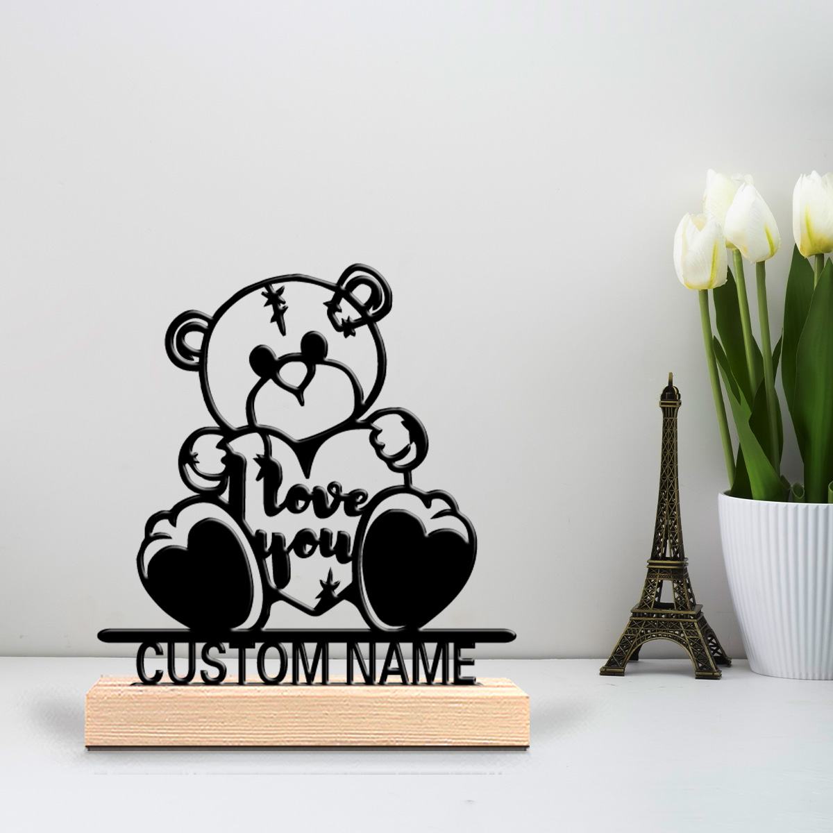 1 peça Estátua de Metal Person - Art Craft Names avaliação e preço